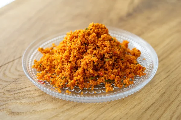 Bulgur finmalen – Kisir