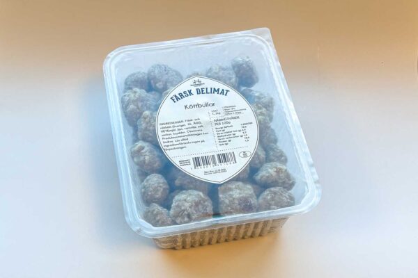 Köttbullar varmrättsbuffé